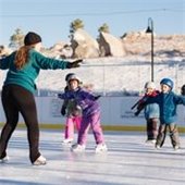 Skating Lesson Photo
