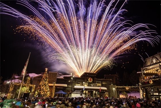 NYE Fireworks in The Village