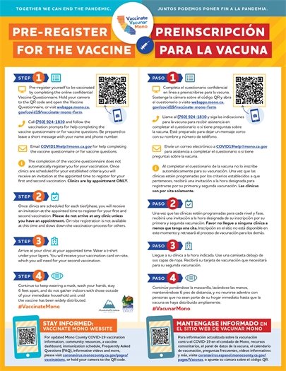 Pre-Register for COVID Vaccine