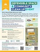2022 DEFENSIBLE SPACE & COMMUNITY CLEAN-UP DAY EVENT