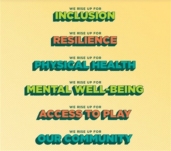 We Rise Up for Parks and Recreation