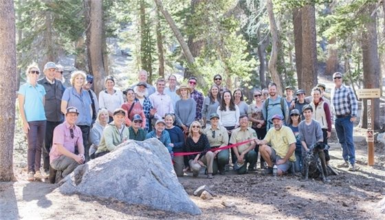 Trails Ribbon Cutting Ceremony