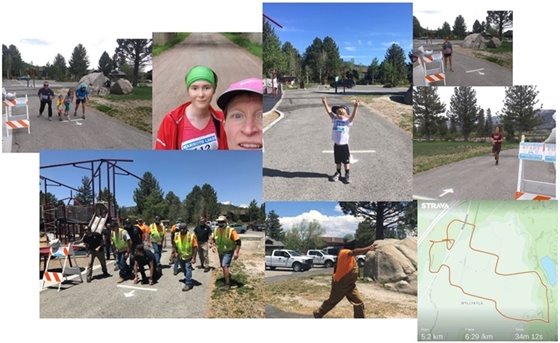 Pictures from 2020 Mammoth Lakes Virtual Fun Run