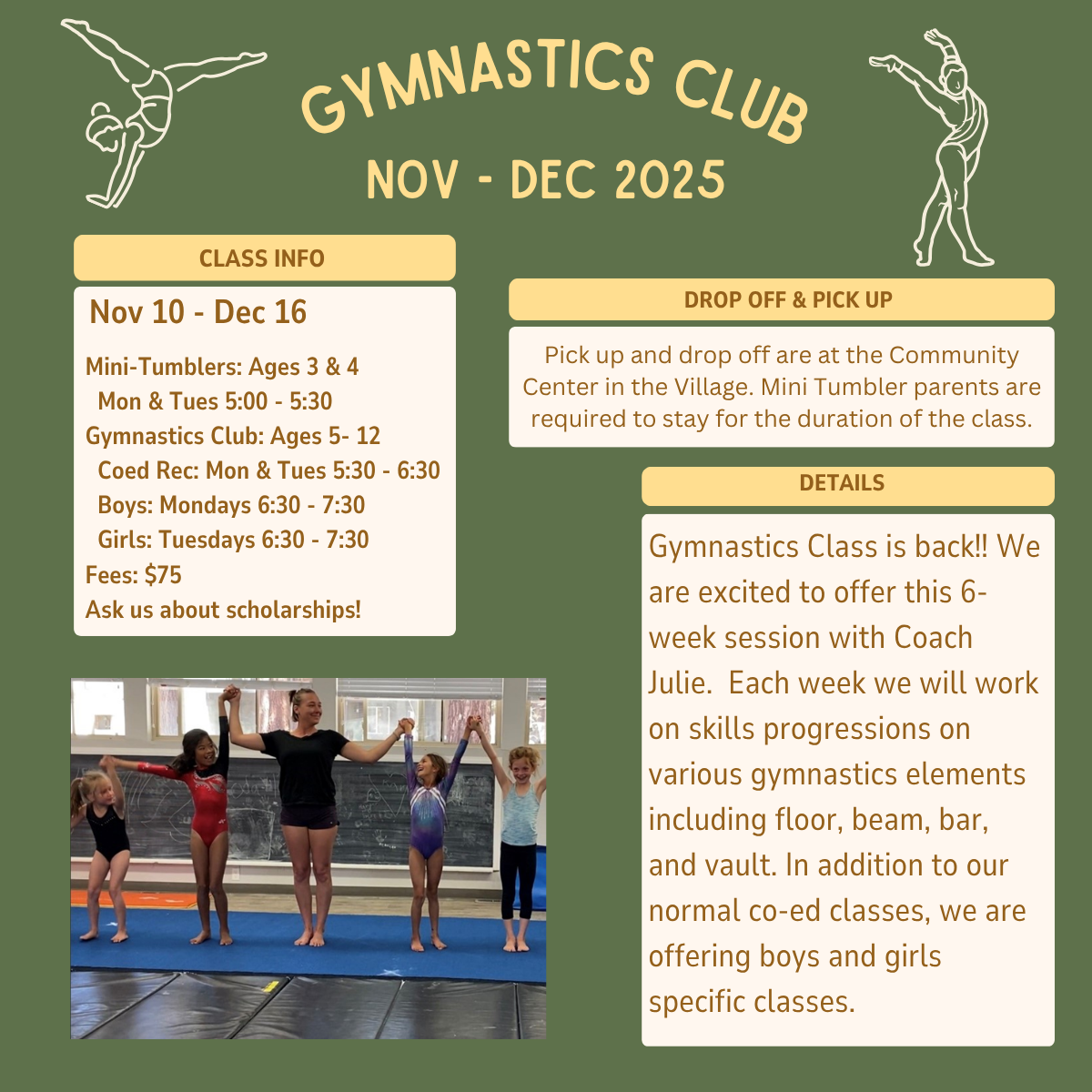 Nov-Dec Gymnastics